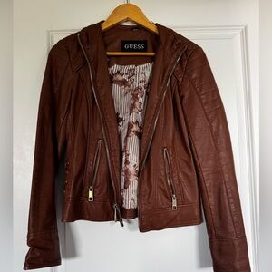 Guess leather jacket